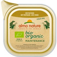 Sparpaket Almo Nature BioOrganic Maintenance 12 x 100 g - Mix (Bio Huhn & Bio Gemüse, Bio Truthahn) von Almo Nature BioOrganic