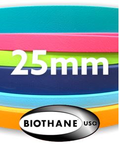 Original BIOTHANE® Material ganze Rollen & Meterware 25mm von BioThane
