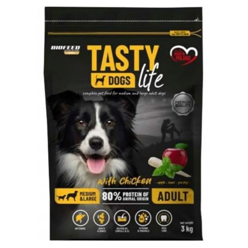 Biofeed Tasty Life, Huhn, 3 kg, Marke: Biofeed - EAN: 5906744519752 Biofeed Tasty Life, Huhn, 3 kg, Marke: Biofeed - EAN: 5906744519752 von Biofeed