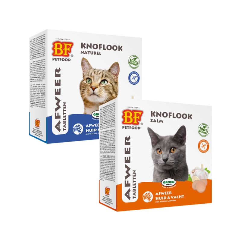 BF®Petfood Knoblauchtabletten für Katzen - Naturell - 2 x 100 Stück von Biofood