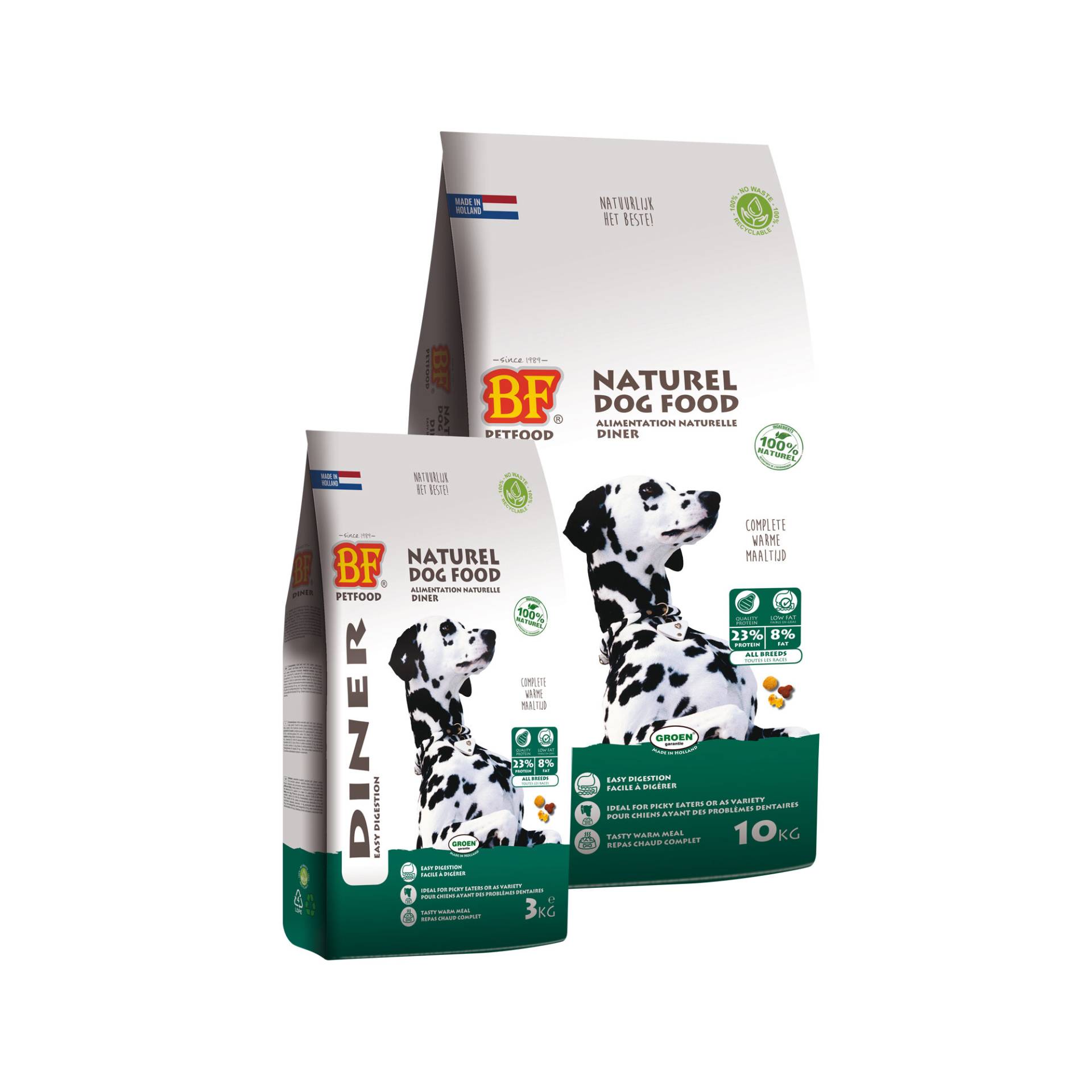 Biofood Diner Hundefutter - 10 kg von Biofood