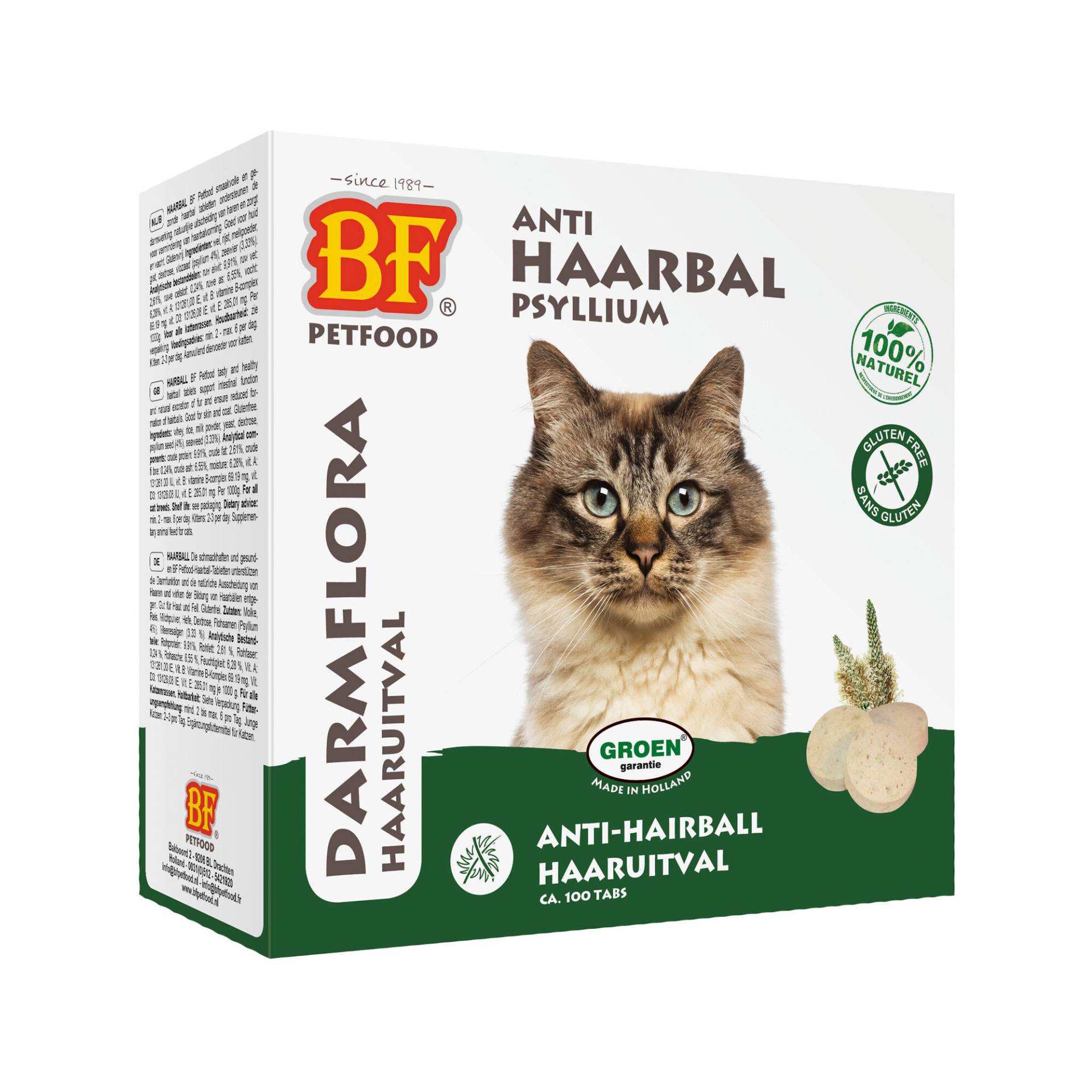 Biofood Hairball - 100 Tabletten von Biofood