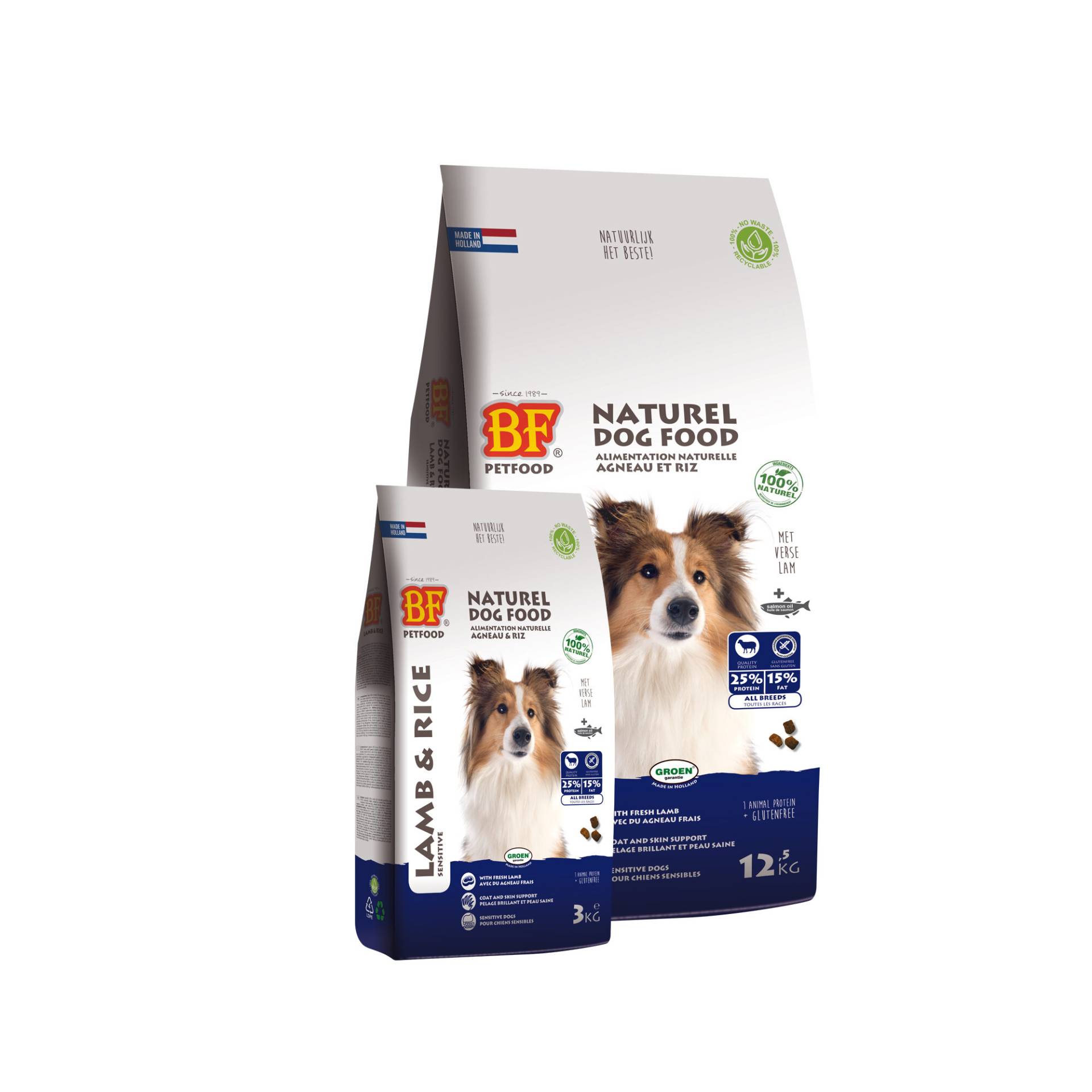 Biofood Hundefutter - Lamm & Reis - 12,5 kg von Biofood