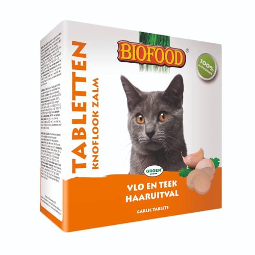 Biofood Knoblauchtabletten für Katzen - Lachs von Biofood