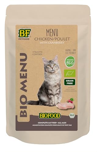 Biofood Organic Menu Huhn - Katze - 20 x 100 g von Biofood
