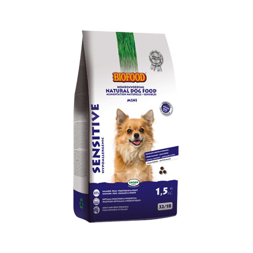 Biofood Sensitive Mini Hundefutter - 1,5 kg von Biofood