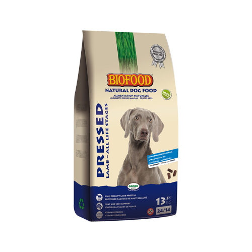 Biofood gepresstes Hundefutter - Lamm - 13,5 kg von Biofood