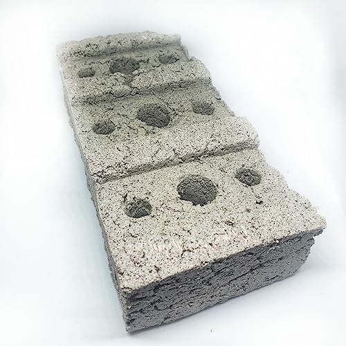 Biohome Bricks Filtration für Aquarien (für Süßwasser + Meerwasserquarien, Porösität 50%, Filtermatierial, 1 Stein auf 150 Liter) von Biohome