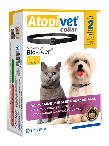 Bioiberica Atopivet Halsband für Hunde und Katzen, 35 cm, Gelb, Small, Unisex Bioiberica Atopivet Halsband für Hunde und Katzen, 35 cm, Gelb, Small, Unisex von Bioiberica