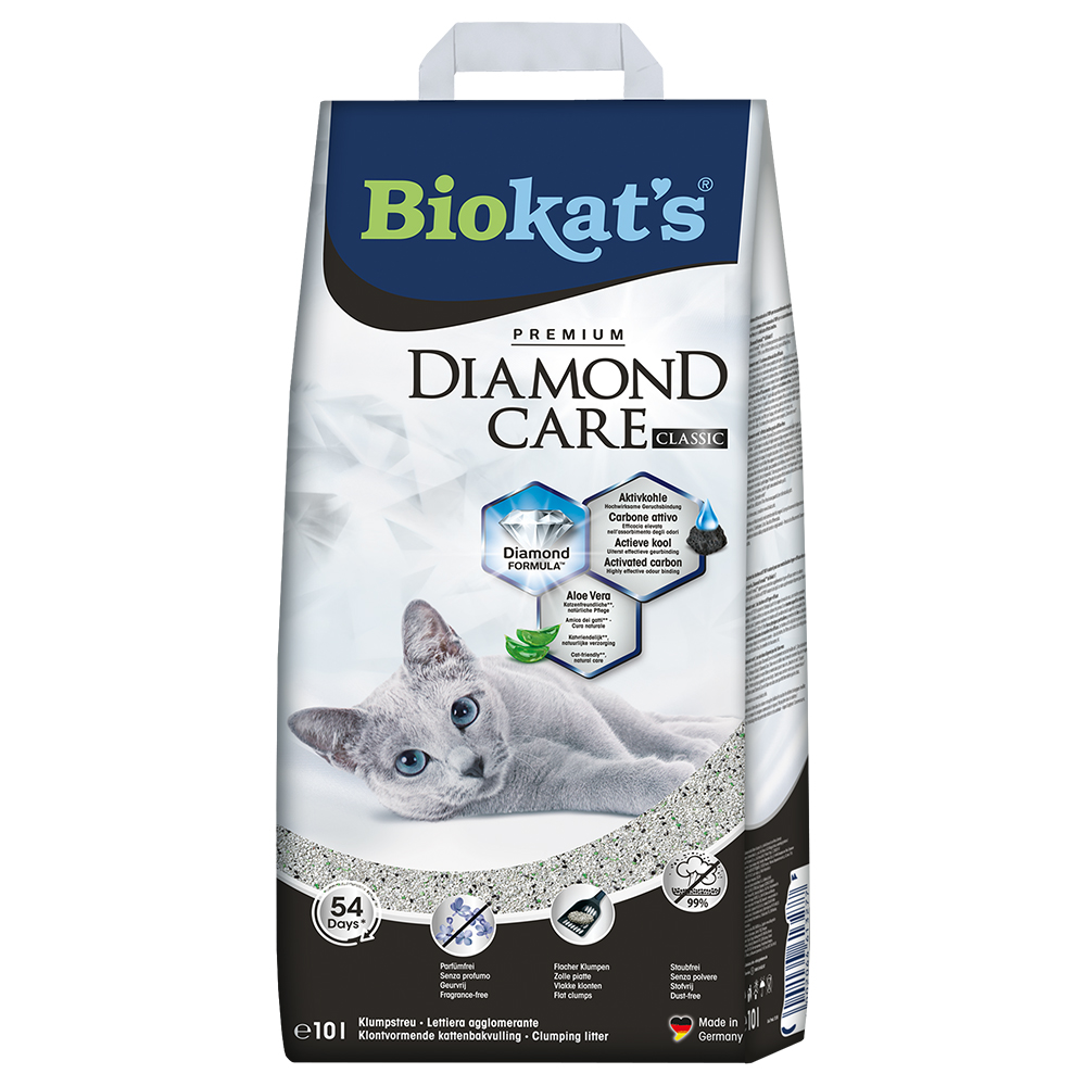Biokat´s Diamond Care Classic Katzenstreu - 10 l von BioKat's