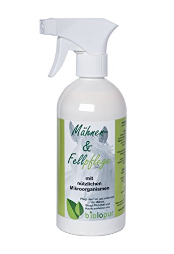 Biolopur | Mähnenspray & Fellpflege - 500ml Fertiglösung | Fellglanzspray Pferd von Biolopur