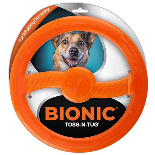 Bionic Toss-n-Tug Ring, extrem widerstandsfähiges Hundespielzeug, 22,7cm Bionic Toss-n-Tug Ring, extrem widerstandsfähiges Hundespielzeug, 22,7cm von Bionic
