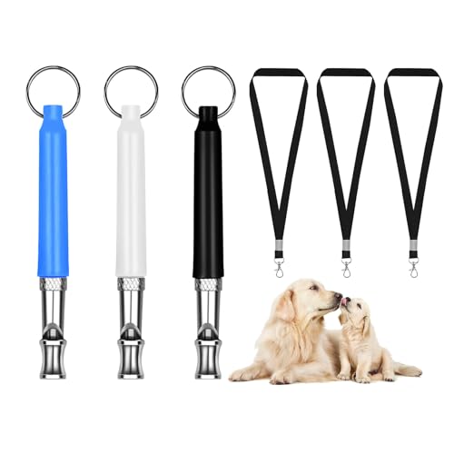 3 Stück Hundepfeife Rütter Rückruf, Hundepfeife Hochfrequenz Lautlos, Metall Hundepfeifen, Einstellbar Erziehungshilfen für Hunde, mit Lanyard für Hören Sie Auf Zu Bellen und Trainieren Sie Ihren Hund 3 Stück Hundepfeife Rütter Rückruf, Hundepfeife Hochfrequenz Lautlos, Metall Hundepfeifen, Einstellbar Erziehungshilfen für Hunde, mit Lanyard für Hören Sie Auf Zu Bellen und Trainieren Sie Ihren Hund von Bipl