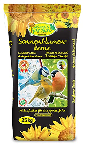 Bird`s Garden Sonnenblumenkerne schwarz, 25.03 kg von Bird`s Garden