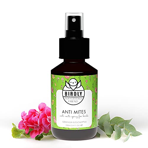 Birdly Milbenspray Hühner - 100 ml - Natürlicher Milben Stop für Hühner & andere Vögel, Langanhaltender Schutz gegen Milben Hühner - Ohne Rückstände Birdly Milbenspray Hühner - 100 ml - Natürlicher Milben Stop für Hühner & andere Vögel, Langanhaltender Schutz gegen Milben Hühner - Ohne Rückstände von Birdly