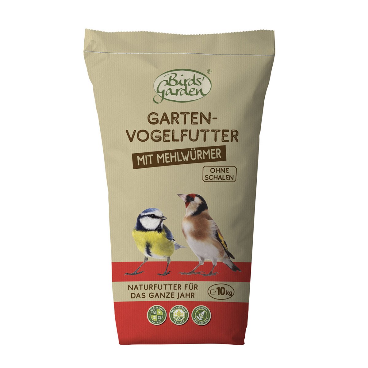 Birds Garden Gartenvogelfutter mit Mehlwürmern 10kg Birds Garden Gartenvogelfutter mit Mehlwürmern 10kg von Birds Garden