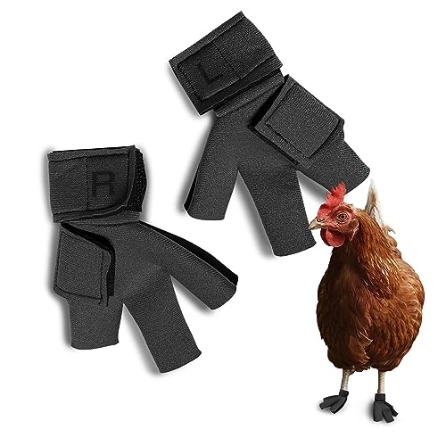 Birdy Bootie-Superior Deckung und Polsterung Schutz Schuh für Vögel, Standard Hühner, grau von Birdy Bootie