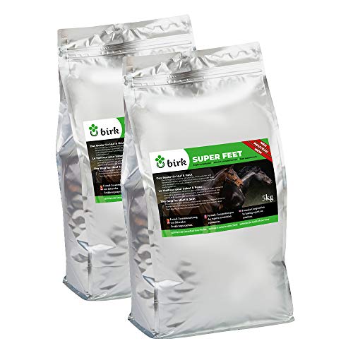 Birk Super Feet Ergänzungsfutter für Pferde (2 x 5 kg im Beutel) von Birk