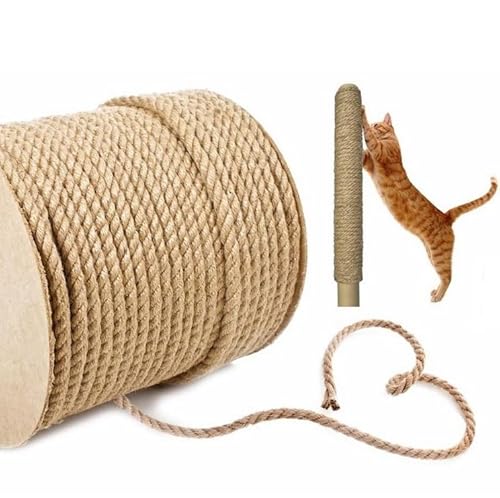 Sisalseil Kratzbaumseil Kratzseil Kratzbäume Natur Tau Sisal Seil Kratzbaum Kratzsaule Katzenbaum Schnur 10mm 10m Sisalseil Kratzbaumseil Kratzseil Kratzbäume Natur Tau Sisal Seil Kratzbaum Kratzsaule Katzenbaum Schnur 10mm 10m von BirnePower