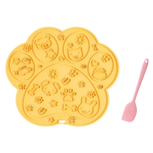 Bitcoraje Schleckmatte Hund, Leckmatte für Hunde und Katzen mit Saugnäpfen, Hundespielzeug, BPA-frei, Futtermatte für Butter, Joghurt, für Haustier Angst Relief und Langsam Füttern Bitcoraje Schleckmatte Hund, Leckmatte für Hunde und Katzen mit Saugnäpfen, Hundespielzeug, BPA-frei, Futtermatte für Butter, Joghurt, für Haustier Angst Relief und Langsam Füttern von Bitcoraje