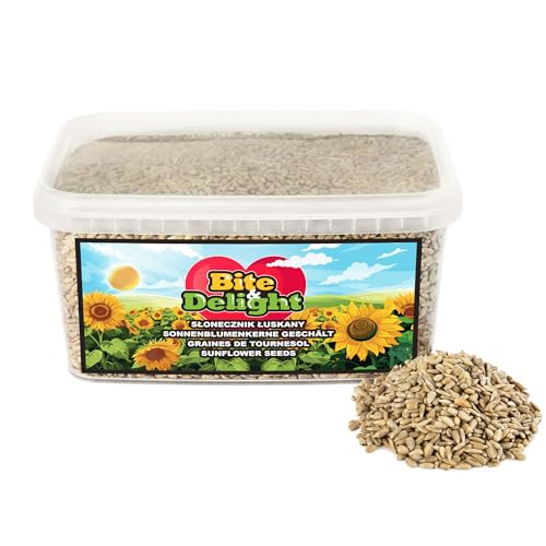 Bite & Delight 3 kg Sonnenblumenkerne Geschält Vogelfutter Wildvögel Ganzjährig Sommer Winter Vogelfutter Wildvogelfutter ohne Schale Sunflower Seeds Bite & Delight 3 kg Sonnenblumenkerne Geschält Vogelfutter Wildvögel Ganzjährig Sommer Winter Vogelfutter Wildvogelfutter ohne Schale Sunflower Seeds von Bite & Delight