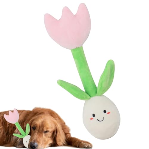 Bitong Dog Treat Plush Toy - Dog Slow Feeding Treat Toy | Cartoon Flower Shape Chewing Plush Tething Toy for Pets Cat Dog Bitong Dog Treat Plush Toy - Dog Slow Feeding Treat Toy | Cartoon Flower Shape Chewing Plush Tething Toy for Pets Cat Dog von Bitong