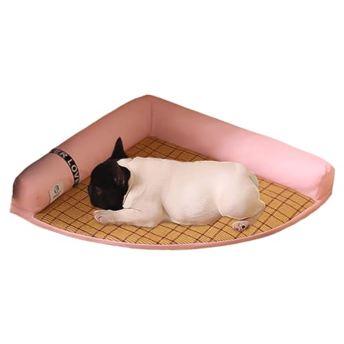 Bitong Hunde-Kühlmatte, waschbares Haustier-Kühlkissen, abnehmbare Katzenmatte, Haustier-Kühlkissen, antihaftbeschichtete Isomatte, Sommer-Kühlmatte für Hundehütten, Kisten, Betten Bitong Hunde-Kühlmatte, waschbares Haustier-Kühlkissen, abnehmbare Katzenmatte, Haustier-Kühlkissen, antihaftbeschichtete Isomatte, Sommer-Kühlmatte für Hundehütten, Kisten, Betten von Bitong