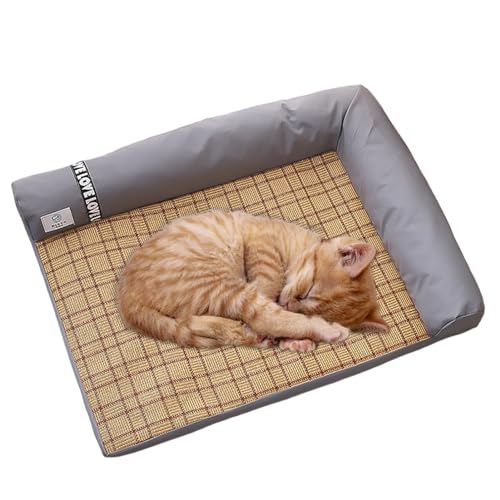 Bitong Hunde-Kühlmatte | waschbare Hundebett-Matte, Sommer-Kühlmatte, abnehmbare Hundebettmatte, antihaftbeschichtete Katzenmatte für Zwinger, Betten, hält Ihr Haustier kühl Bitong Hunde-Kühlmatte | waschbare Hundebett-Matte, Sommer-Kühlmatte, abnehmbare Hundebettmatte, antihaftbeschichtete Katzenmatte für Zwinger, Betten, hält Ihr Haustier kühl von Bitong