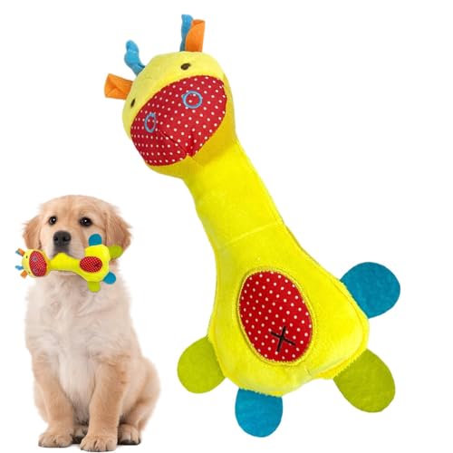 Bitong Quietschendes Hundespielzeug für Welpen, interaktives Hundespielzeug, Cartoon-Affe, Hirsch, weiches Quietschspielzeug für Spaß und Zahnreinigung Bitong Quietschendes Hundespielzeug für Welpen, interaktives Hundespielzeug, Cartoon-Affe, Hirsch, weiches Quietschspielzeug für Spaß und Zahnreinigung von Bitong