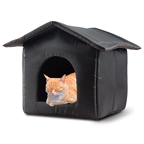 Haustier-Außenhaus, Wasserdichtes Katzenhaus, Weiches Katzenhaus, Gemütliches Zelt, Wetterfestes Katzenhaus Für Den Außenbereich, Katzenzelt, Katzenhaus Im Freien Mit Wasserabweisendem Dach Haustier-Außenhaus, Wasserdichtes Katzenhaus, Weiches Katzenhaus, Gemütliches Zelt, Wetterfestes Katzenhaus Für Den Außenbereich, Katzenzelt, Katzenhaus Im Freien Mit Wasserabweisendem Dach von Bitong