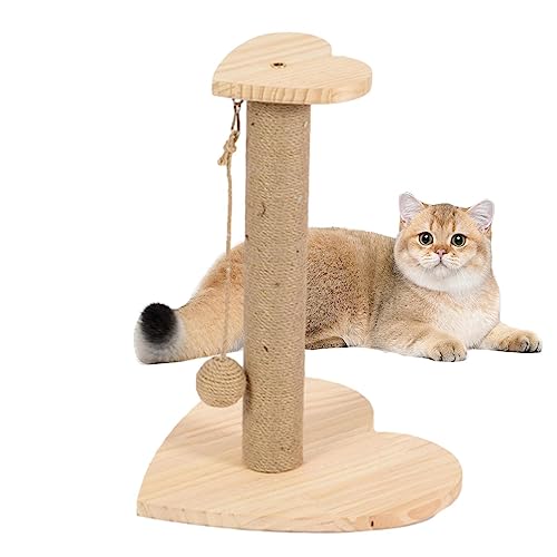 Katzenkratzbaum | Interaktive Kratzbaumbehänge für Katzen, Sisalspielzeug | Kratzbaum zum Spielen, Katzenkratzbaum, Katzenzubehör und Möbel Bitong von Bitong