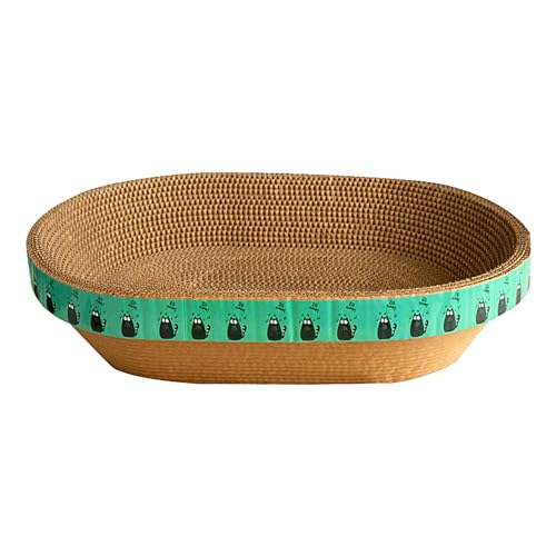 Katzenkratzer aus Pappe,Wellpappe-Kratzbett für Katzen - Kätzchen-Unterhaltungszubehör für Wohnzimmer, Kätzchennest, Schlafzimmer, Spielzimmer, Arbeitszimmer, Balkon Bitong Katzenkratzer aus Pappe,Wellpappe-Kratzbett für Katzen - Kätzchen-Unterhaltungszubehör für Wohnzimmer, Kätzchennest, Schlafzimmer, Spielzimmer, Arbeitszimmer, Balkon Bitong von Bitong