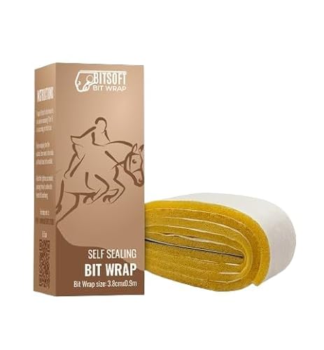 Bitsoft Selbstklebende Gebissbandage für Pferde - 5 mm Soft Foam - Flexible Latexbandage - Optimaler Schutz und Komfort - Langlebig und leicht anzulegen - Kosteneffizient Dank dickerem Material Bitsoft Selbstklebende Gebissbandage für Pferde - 5 mm Soft Foam - Flexible Latexbandage - Optimaler Schutz und Komfort - Langlebig und leicht anzulegen - Kosteneffizient Dank dickerem Material von Bitsoft