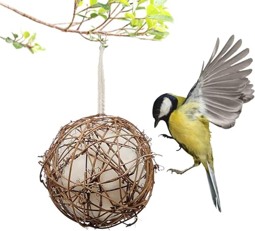2 x Kolibri-Nistkel, Globus-Kolibri-Nister, Vogel-Nistmaterial, für Wildvögel im Freien 2 x Kolibri-Nistkel, Globus-Kolibri-Nister, Vogel-Nistmaterial, für Wildvögel im Freien von Bivwopei