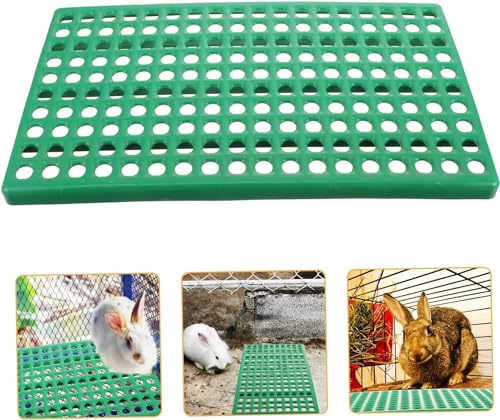 Bivwopei Kaninchenkäfig-Matte, Kaninchenkäfig, auslaufendes Brett, Kaninchenkäfig, Bodenmatten aus Kunststoff, für Meerschweinchen, Totoro, Kaninchen Bivwopei Kaninchenkäfig-Matte, Kaninchenkäfig, auslaufendes Brett, Kaninchenkäfig, Bodenmatten aus Kunststoff, für Meerschweinchen, Totoro, Kaninchen von Bivwopei