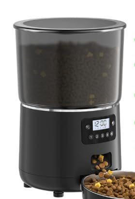 Futterautomat Katze (Standard Schwarz-4L) von Bizcasa