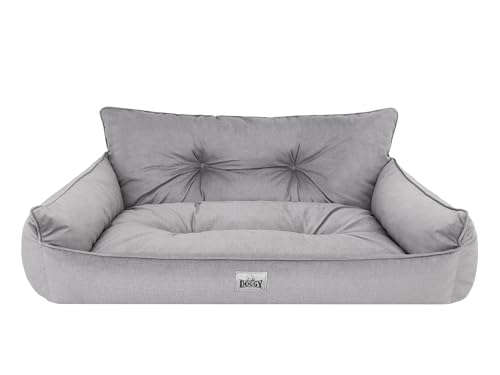Bjird Hundebett - Hundekorb für kleine mittelgroße & große Hunde - Hundekissen - Hundesofa - EInfach zu reinigen - Joker Gesteppt - Größe: S: 64 x 49 cm - Asche Fancy Bjird Hundebett - Hundekorb für kleine mittelgroße & große Hunde - Hundekissen - Hundesofa - EInfach zu reinigen - Joker Gesteppt - Größe: S: 64 x 49 cm - Asche Fancy von Bjird
