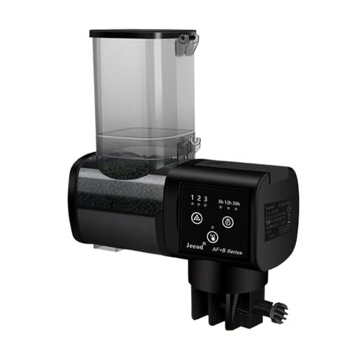 Bkljkf Aquarium Futterautomat,Automatischer Fischfutterautomat Mit 500ml Fassungsvermögen - Großvolumiger Futterspender für Urlaub, Alltagsnutzung, Reisen & Teichliebhaber - für Anfänger und Bkljkf Aquarium Futterautomat,Automatischer Fischfutterautomat Mit 500ml Fassungsvermögen - Großvolumiger Futterspender für Urlaub, Alltagsnutzung, Reisen & Teichliebhaber - für Anfänger und von Bkljkf