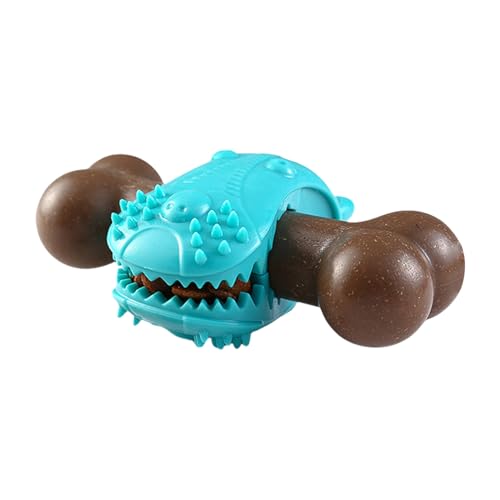 Bkljkf Hundespielzeug, Kauspielzeug für Aggressive - Orale Reinigung Chewer Bone | Interaktiver Hundespielzeug -Puzzle -Feeder zum von Zahnen Langeweile Relief orale Reinigung Bkljkf Hundespielzeug, Kauspielzeug für Aggressive - Orale Reinigung Chewer Bone | Interaktiver Hundespielzeug -Puzzle -Feeder zum von Zahnen Langeweile Relief orale Reinigung von Bkljkf