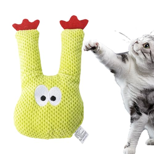 Bkljkf Katzenminze Spielzeug | Sicheres Zahnpflege-Spielzeug,Kaktus Design Bereicherungsspiel Für Alle Rassen, Langeweile-& Haustierzubehör von Bkljkf