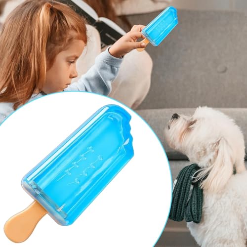 Bkljkf Kauspielzeug Für Hunde, Eiscreme Form Interaktives Hundespielzeug, Interaktives Silikon-Kauspielzeug Kühlend Beruhigend Für Welpen & Senioren Zu Hause Unterwegs Camping von Bkljkf