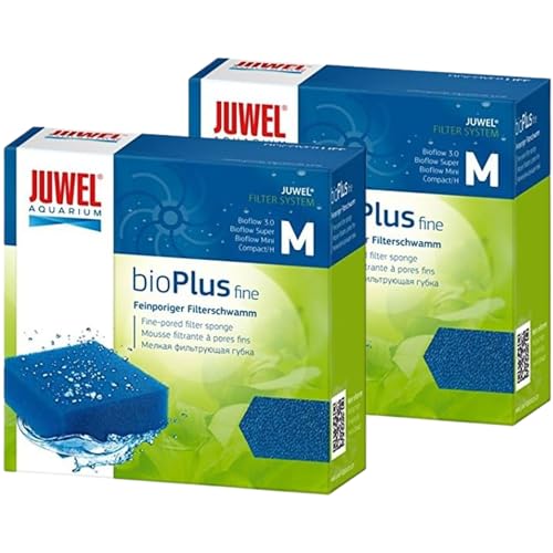 Blackcup Juwel BioPlus Fine M – 2er Pack feiner Filterschwamm für Aquarien | Original Juwel Filtermedium für effektive Feinfilterung, klares Wasser & optimale Filterleistung Blackcup Juwel BioPlus Fine M – 2er Pack feiner Filterschwamm für Aquarien | Original Juwel Filtermedium für effektive Feinfilterung, klares Wasser & optimale Filterleistung von Blackcup