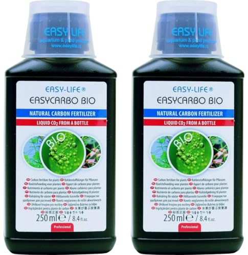 Easy Life EasyCarbo Bio 2er Set – 250 ml Kohlenstoffdünger für Aquarienpflanzen, fördert gesundes Pflanzenwachstum, einfache Dosierung, hochwirksame Pflege für sattes Grün (2X Easycarbo Bio) Easy Life EasyCarbo Bio 2er Set – 250 ml Kohlenstoffdünger für Aquarienpflanzen, fördert gesundes Pflanzenwachstum, einfache Dosierung, hochwirksame Pflege für sattes Grün (2X Easycarbo Bio) von Blackcup