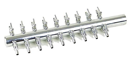 Blagdon 18-Wege-Metallauslass für die Teich-Oxygenator 2400 und 3600 Modelle, Silber von Blagdon