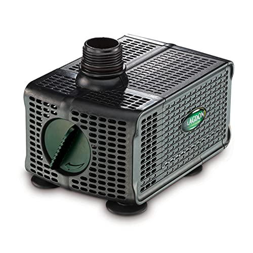 Blagdon Wasserpumpe mit automatischem Abschaltsensor verhindert Durchbrennen, einstellbare Durchflussregelung, reduzierter Reinigungsaufwand, 3 Schlauchanschlussadapter, Pumpen bis zu 650 Liter/Stunde, maximale Förderhöhe 1,1 m von Blagdon