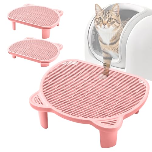 Katzentoilette Auffangstufe für Katzentoilette, Katzentoilette Hocker für Automatische Katzentoilette Selbstreinigend, Streu Auffangtreppe für Streu Roboter, Streu Auffangrampe für alte geriatrische Katzentoilette Auffangstufe für Katzentoilette, Katzentoilette Hocker für Automatische Katzentoilette Selbstreinigend, Streu Auffangtreppe für Streu Roboter, Streu Auffangrampe für alte geriatrische von Blata