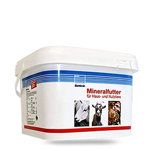 Mineralfutter Blattimin für Haus und Nutztiere Dose 5 kg Blattin/Höveler (2X 5kg) von Blattimin