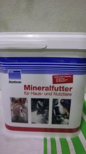 Mineralfutter Blattimin für Haus und Nutztiere Dose 5 kg Blattin/Höveler von Blattimin