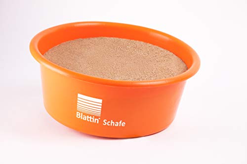 Leckschale Leckstein für Schafe ohne Kupfer 10 kg Schale (2X 10kg GP 2,41€/kg) von Blattin