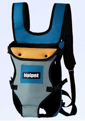 Haustier-Brusttasche, Katzen- und Hunderucksack, Outdoor-Tragetasche für kleine und mittelgroße Hunde, Größen SML (N1,L) von BlazeNex
